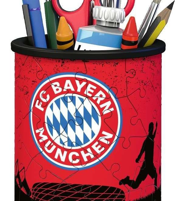 RAVENSBURGER 3D puzzle stojan: FC Bayern Mnichov 54 dílků