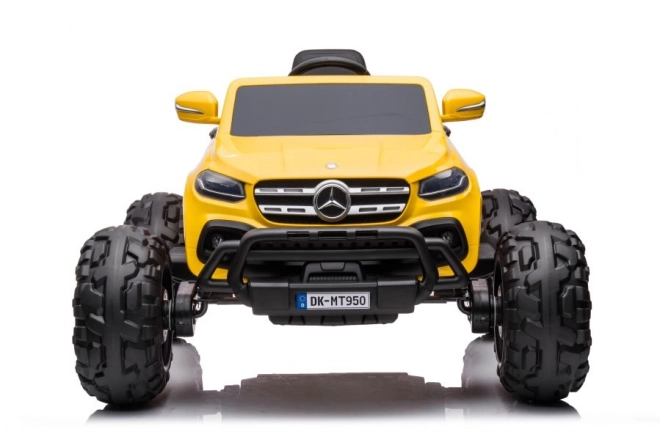 Mercedes DK-MT950 4x4 Battery Car Zlatožlutá barva