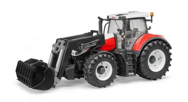 Bruder Traktor Steyr 6300 Terrus CVT s čelním nakladačem