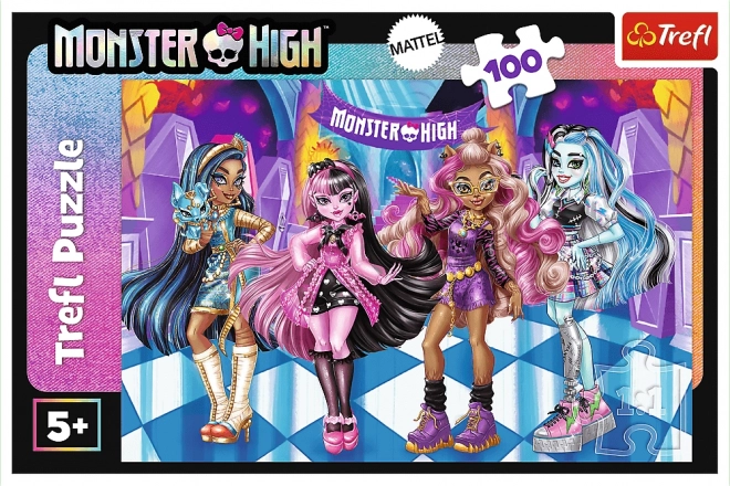 Puzzle 100 ks Strašní přátelé Monster High