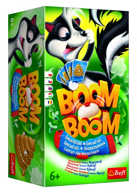 Dynamická rodinná hra Boom Boom Smraďoši