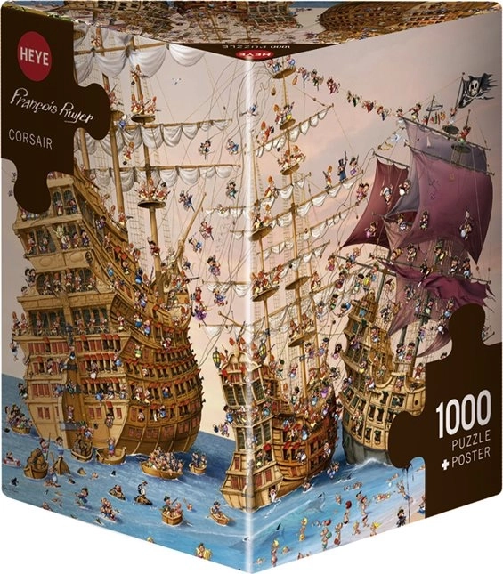 HEYE Puzzle Korzár (Corsair) 1000 dílků