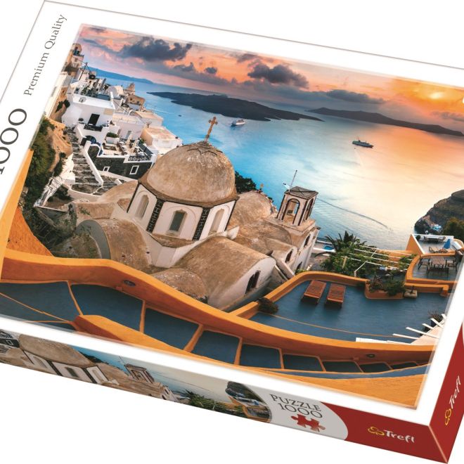 TREFL Puzzle Santorini, Řecko 1000 dílků