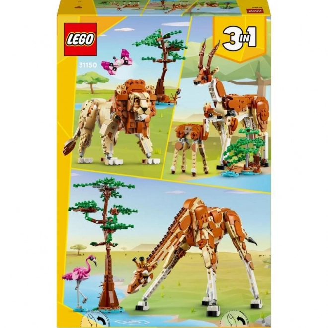 LEGO Creator 31150 Divoká zvířata ze safari