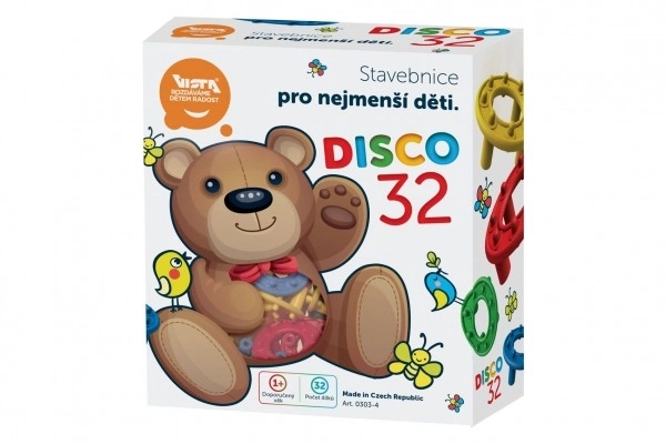 Stavebnice Disco 32 - 32 dílků