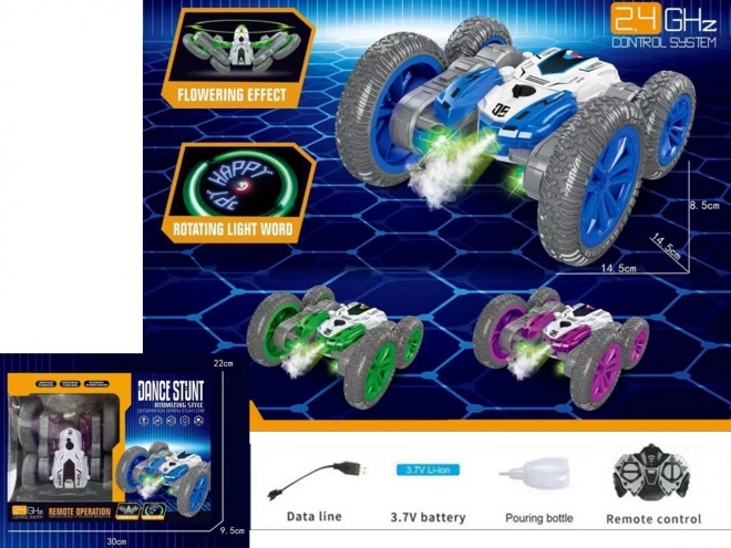 Pojízdný model R/C s USB nabíjením