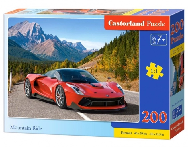 Puzzle Horská jízda 200 dílků