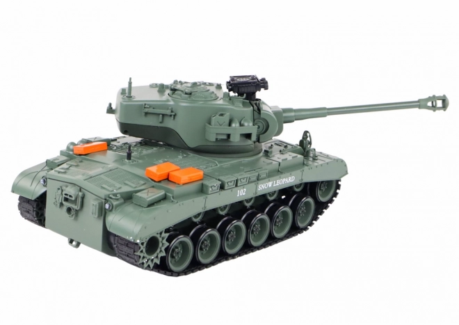 Dálkově ovládaný tank Leopard RC 1:18 šedý