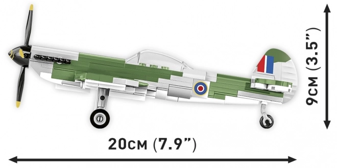 Bubbletop Spitfire Mk. XVI cihly