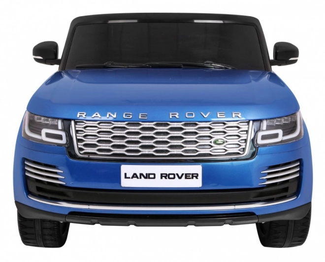 Range Rover HSE Lakované auto pro 2 děti Modrá + dálkové ovládání + 5bodový postroj + audio panel + LED dioda