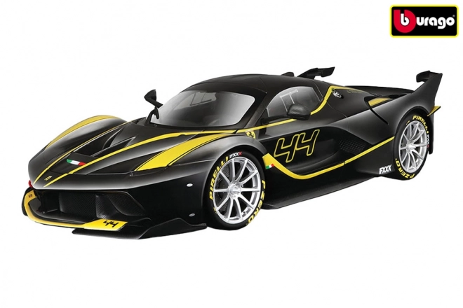 Kovový model auta Ferrari FXX K černý