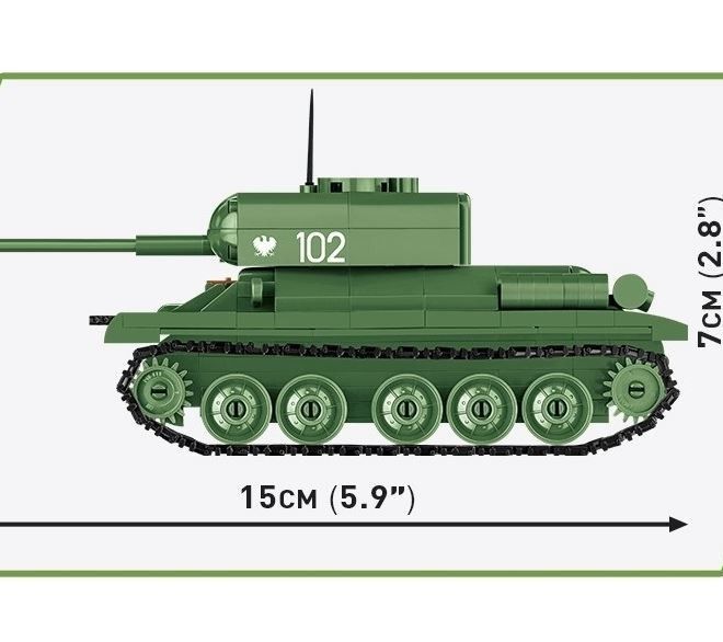 COBI 2716 II WW T-34-85, 1:48, 286 k