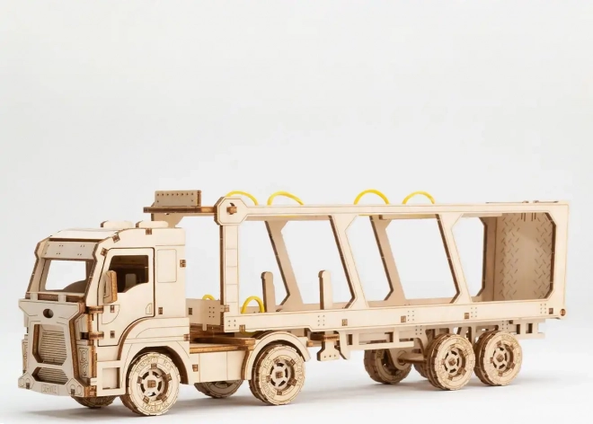 WOODEN CITY 3D puzzle Superfast Car Carrier Truck