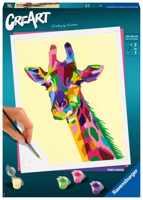 CreArt PBN: Funky Giraffe 28993