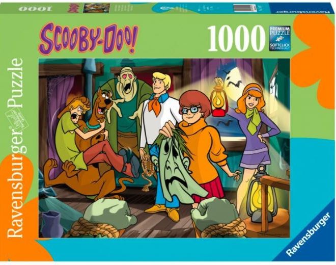 2D puzzle 1000 dílků Scooby Doo