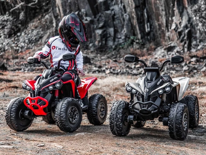 Dětský terénní Quad CAN-AM na akumulátor – béžová