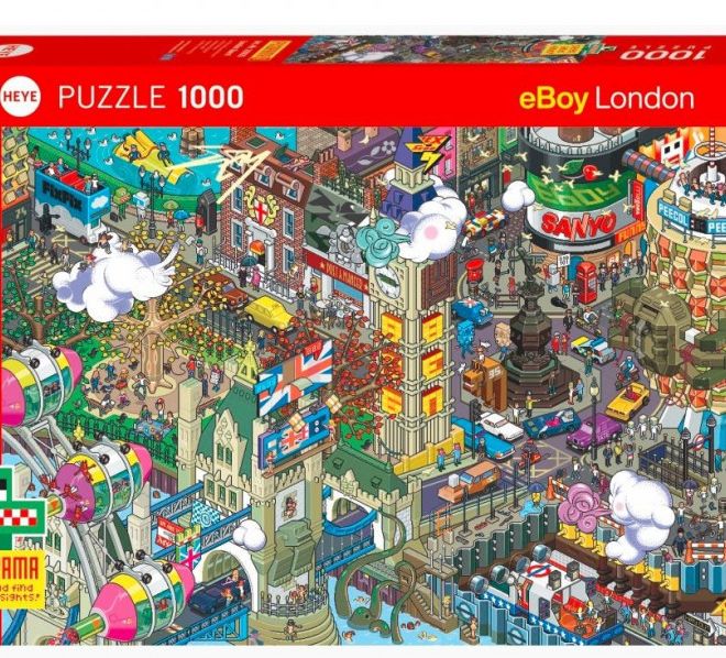 Puzzle 1000 prvků Londýn - Pixorama