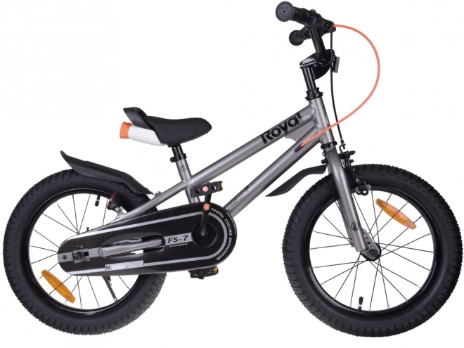 RoyalBaby Freestyle dětské kolo 16'' – Silver