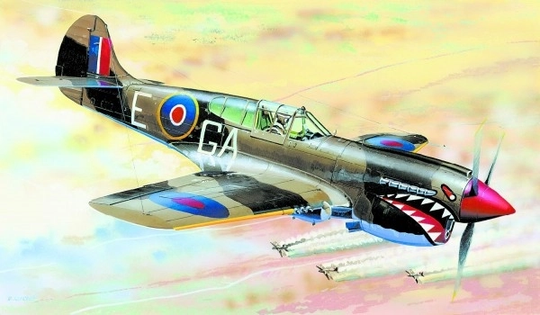 Model letadla Curtiss P-40 K Kittyhawk MK.3