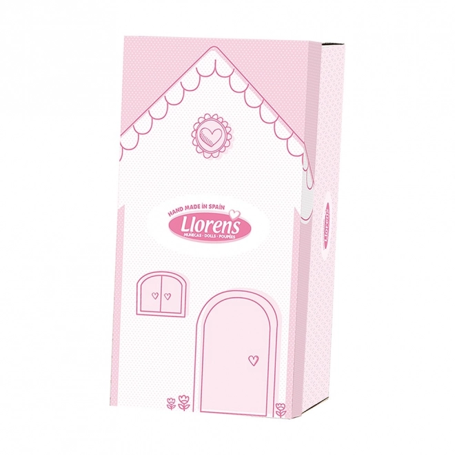 Llorens 53541 ELENA - realistická panenka s měkkým látkovým tělem - 35 cm