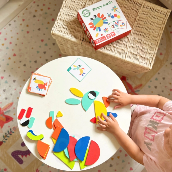 Dřevěná skládanka Montessori WOOPIE GREEN