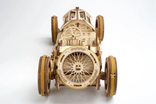 Ugears 3D puzzle - U9 Grand Prix auto 348 dílků