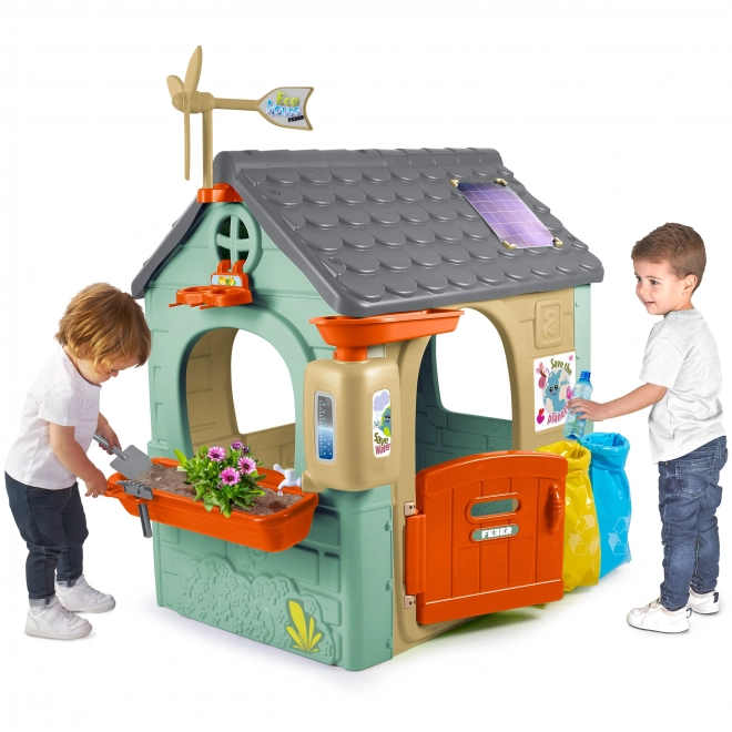 Domek pro děti recyklační ekologie