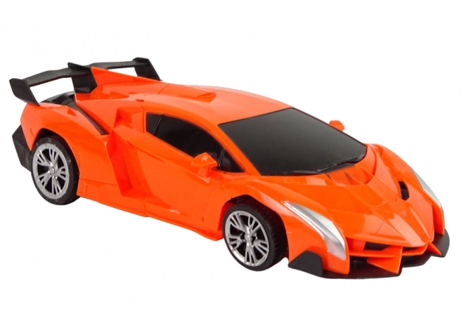 Auto Robot Transformer 2v1 Pilot R/C na dálkové ovládání Orange