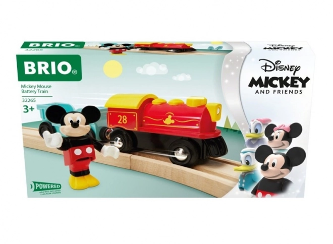 Vláček na baterie Mickey Mouse