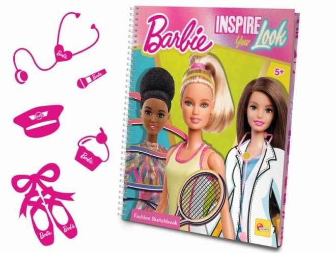 Kreativní skicář Barbie Inspire Your Look