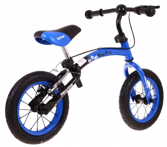 Dětské krosové kolo Boomerang SporTrike Blue Učíme se jezdit + variabilní uspořádání rámu