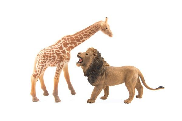 Zvířátko safari ZOO plast 11-17cm - 1 ks