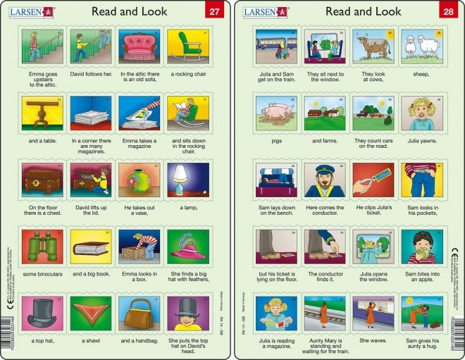 Puzzle Angličtina Delší Věty