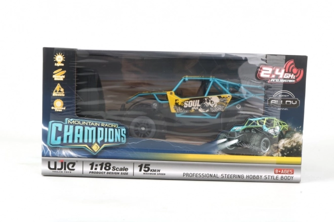 RC terénní auto modré