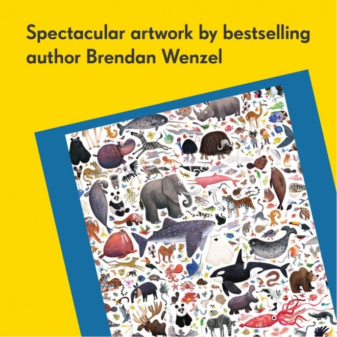 Chronicle books Puzzle Ahoj zvířata světa 500 dílků