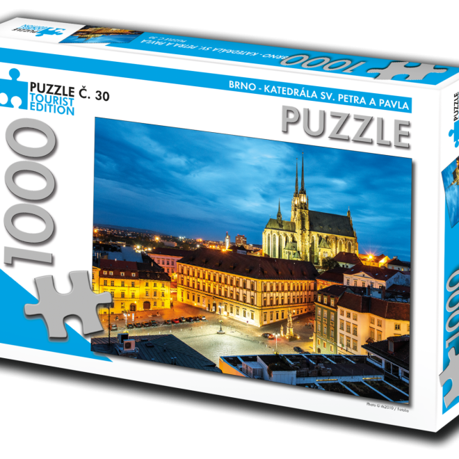 TOURIST EDITION Puzzle Katedrála sv. Petra a Pavla, Brno 1000 dílků (č.30)