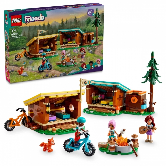 LEGO Friends 42624 Útulné chatky na dobrodružném táboře