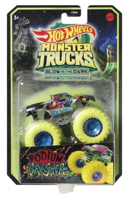 Hot Wheels Monster trucks svítící ve tmě HCB50 TV