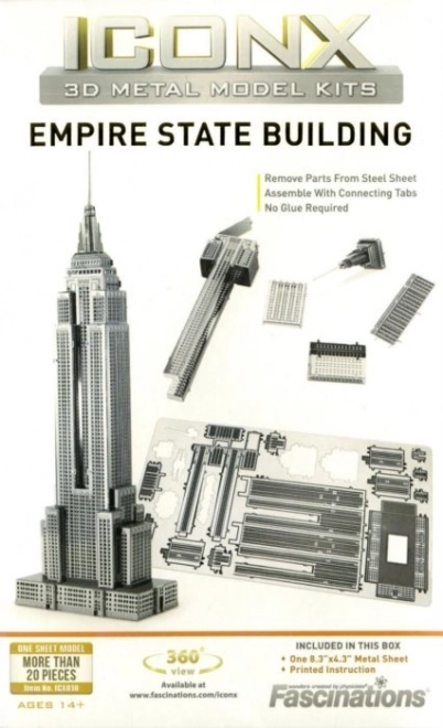 METAL EARTH 3D puzzle Empire State Building (ICONX)