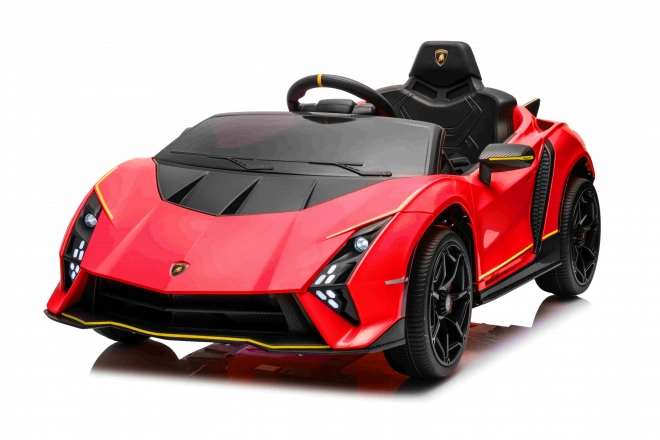 Dětský vůz Lamborghini Invencible červený