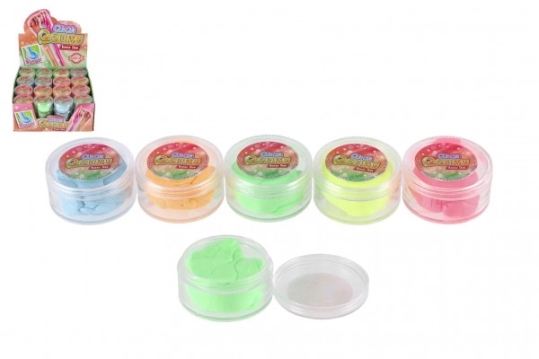 Sliz - hmota 25g neonová 5x3cm 5 barev 48ks v boxu