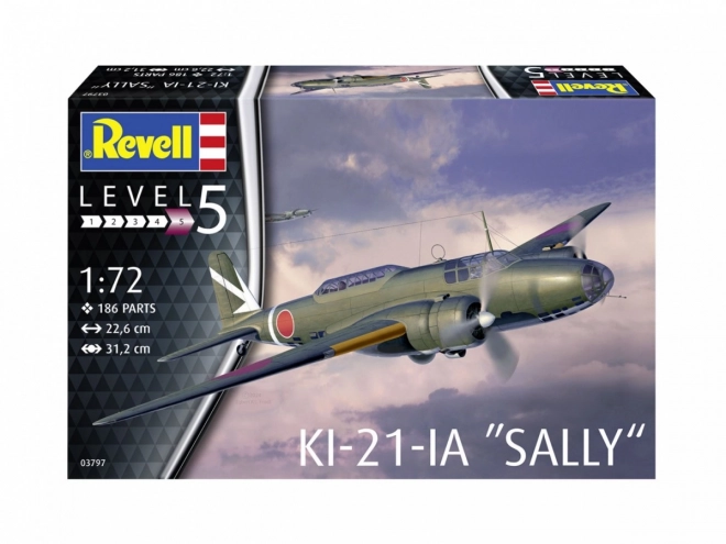 Plastikový model Ki-21-LA Sally 1/72