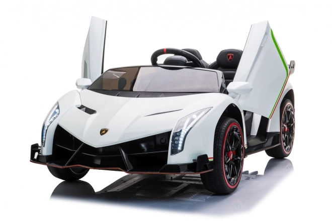 Lamborghini Veneno dětský elektrický vůz bílý