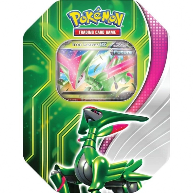 Karty Pokémon Paradox Clash Tin Iron Leaves