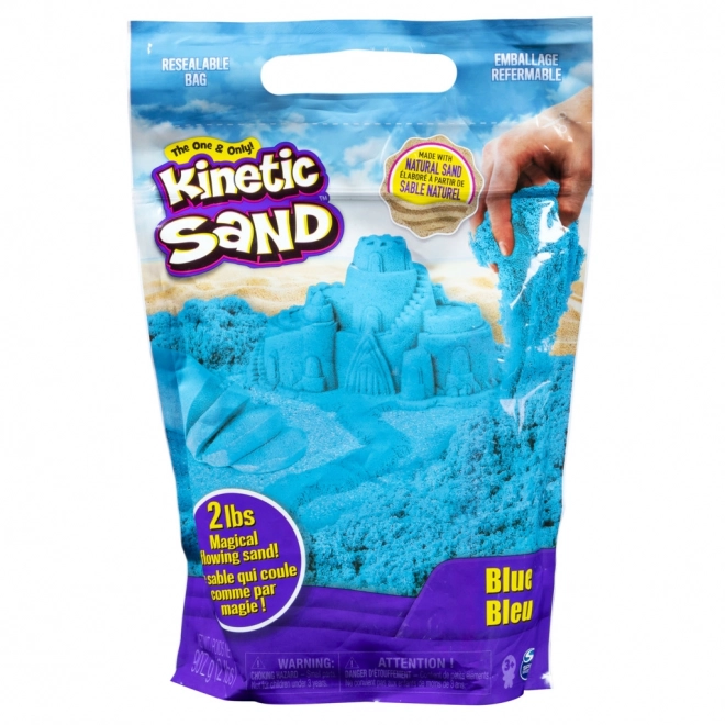 Kinetický písek modrý 0,9 kg