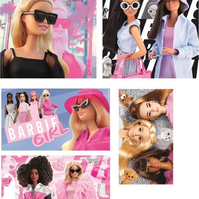 CLEMENTONI Puzzle Barbie 10v1