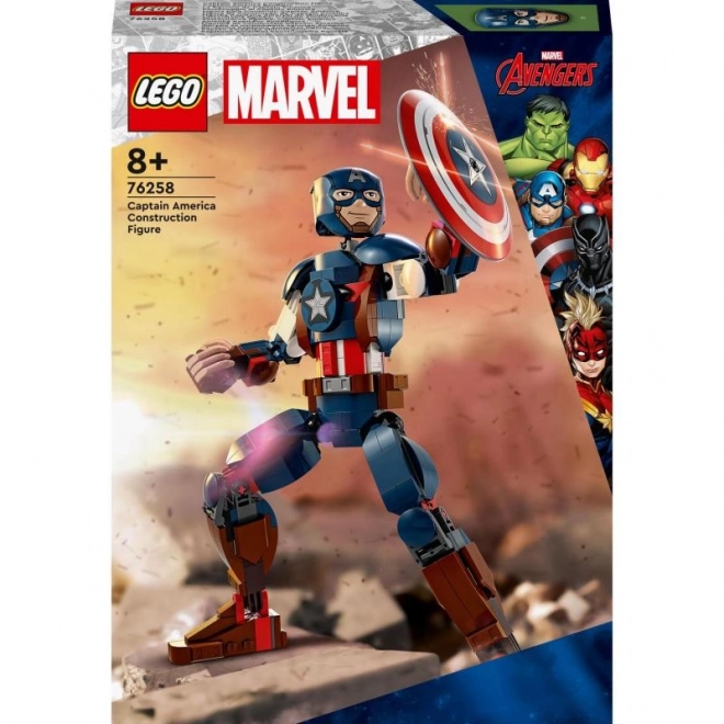 LEGO Marvel 76258 Sestavitelná figurka: Captain America