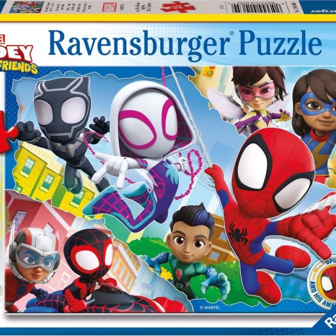 RAVENSBURGER Puzzle Spidey a jeho úžasní přátelé 35 dílků