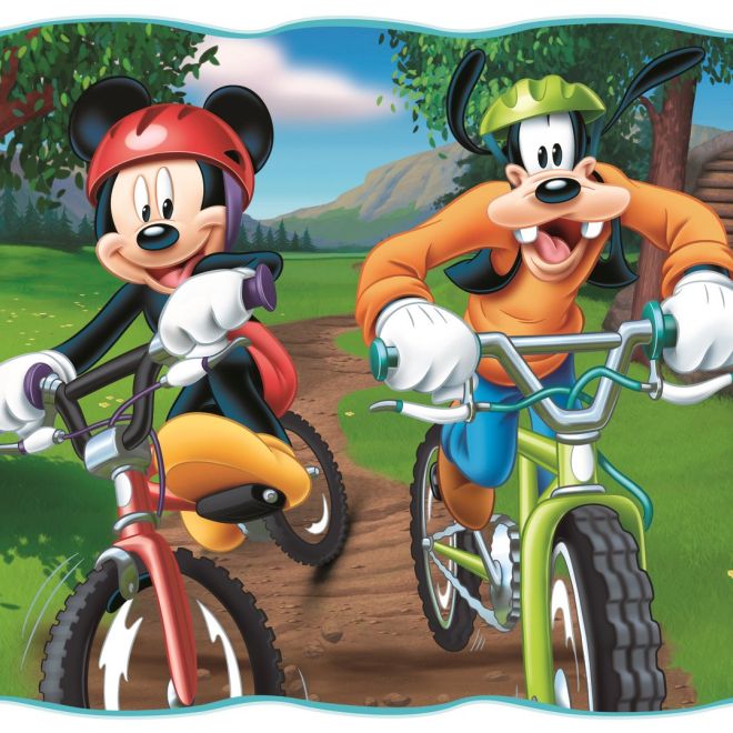 TREFL Puzzle Mickey Mouse a přátelé v parku 4v1 (35,48,54,70 dílků)