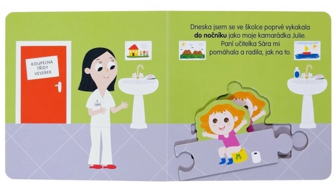 Svojtka & Co. Kniha s puzzle: Už chodím na nočník
